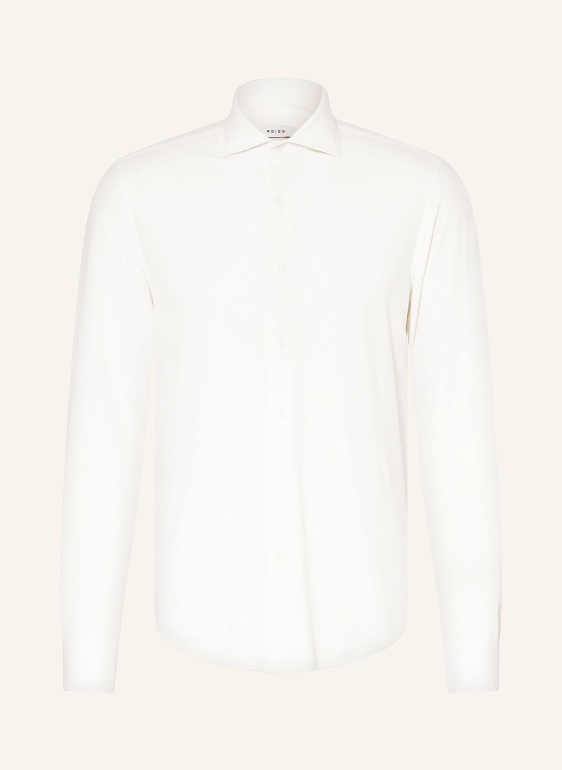 Reiss Jerseyhemd Bobby Regular Fit weiss von REISS