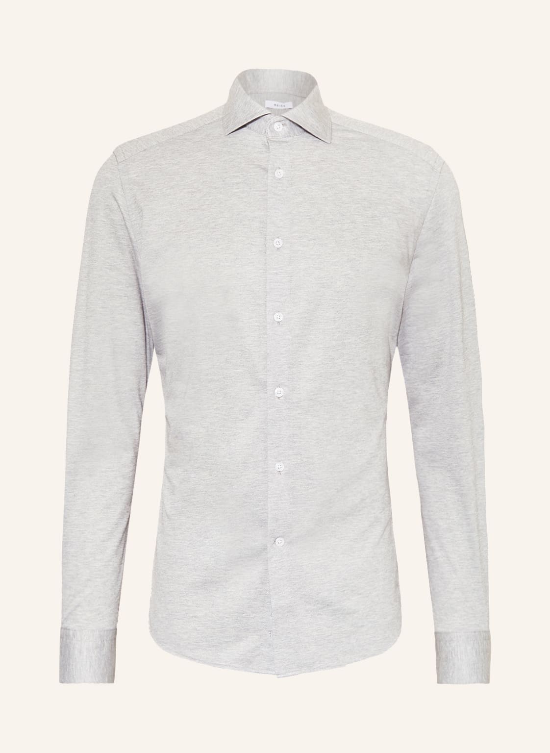 Reiss Jerseyhemd Nate Slim Fit grau Reiss Jerseyhemd Nate Slim Fit grau von REISS