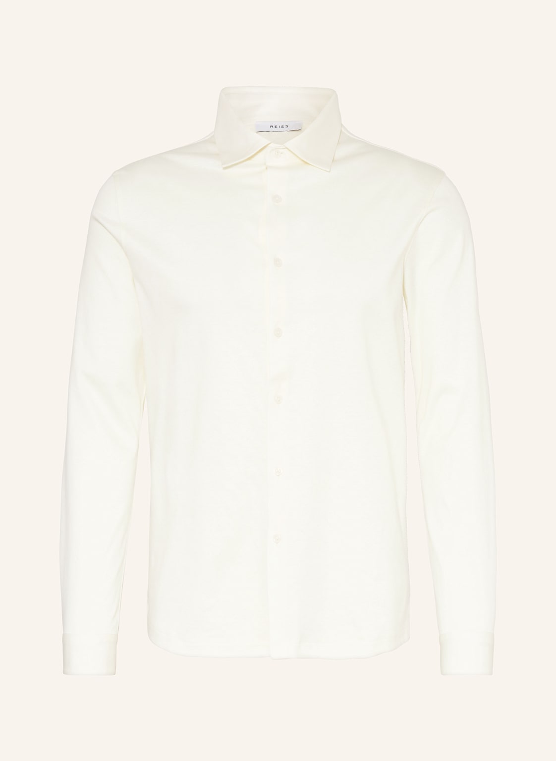 Reiss Jerseyhemd Viscount Regular Fit weiss von REISS