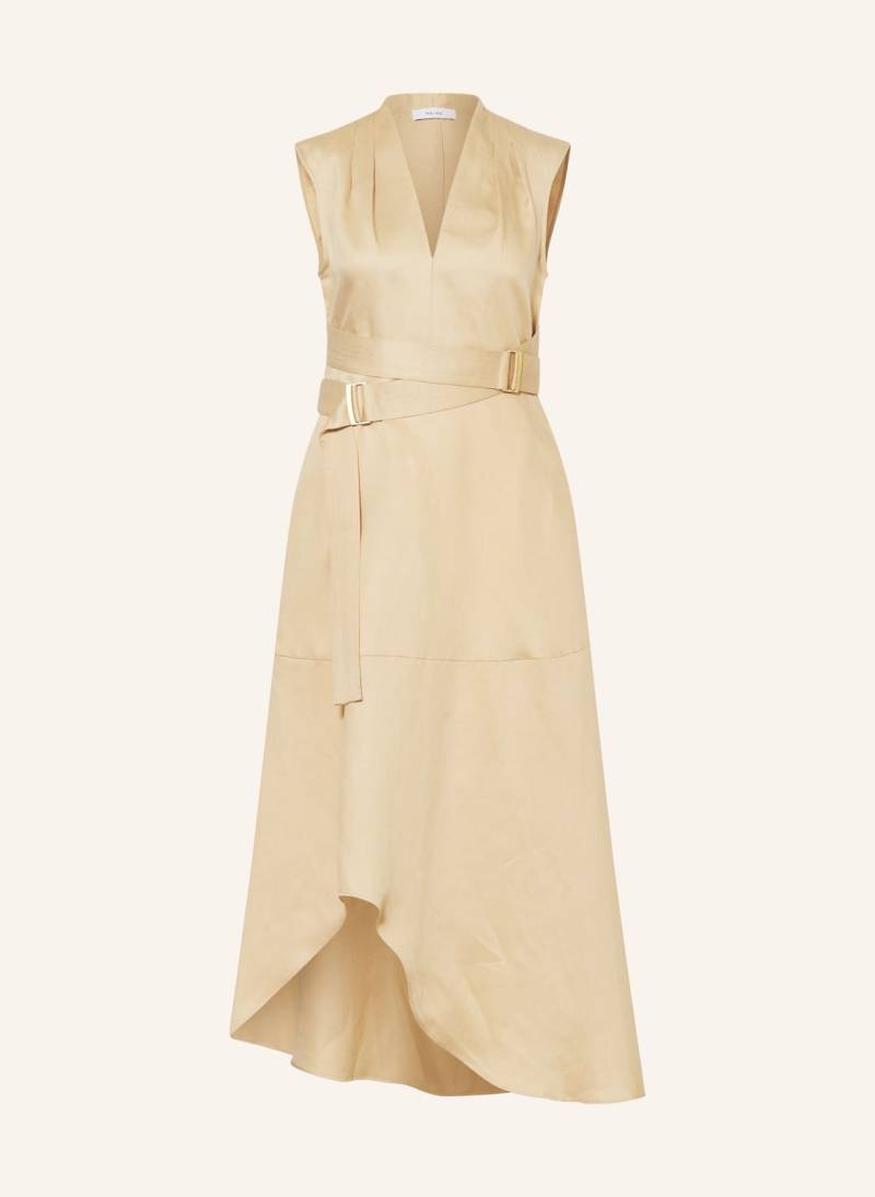 Reiss Kleid Ava Mit Leinen beige von REISS