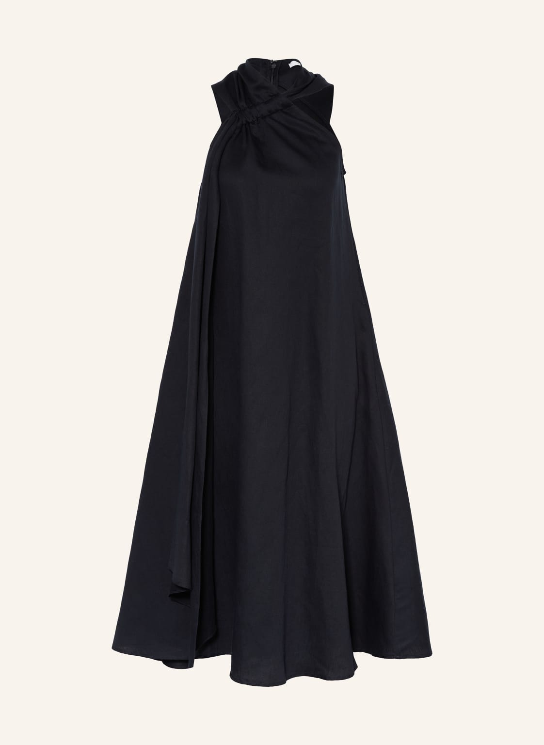 Reiss Kleid Cosette Mit Leinen blau von REISS