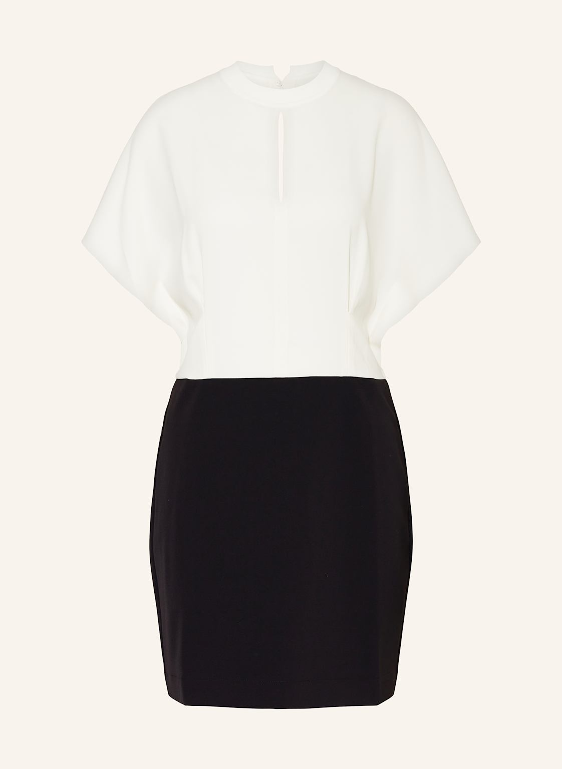 Reiss Kleid Marlowe Im Materialmix schwarz Reiss Kleid Marlowe Im Materialmix schwarz von REISS