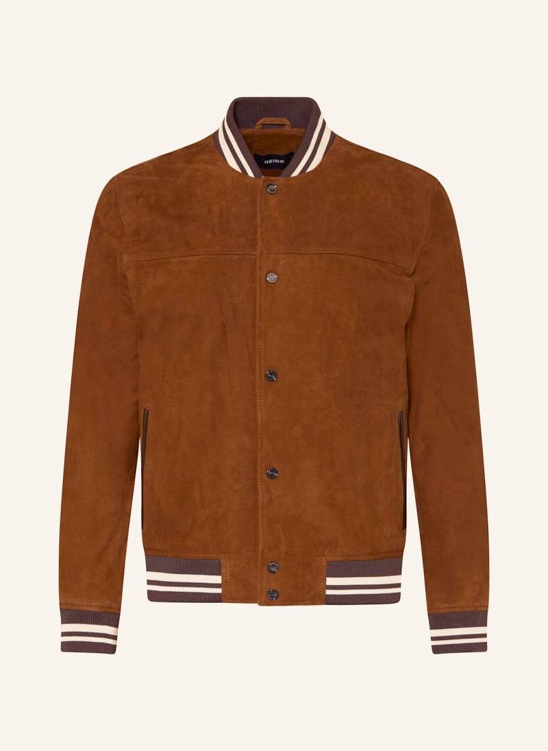 Reiss Lederjacke braun Reiss Lederjacke braun von REISS