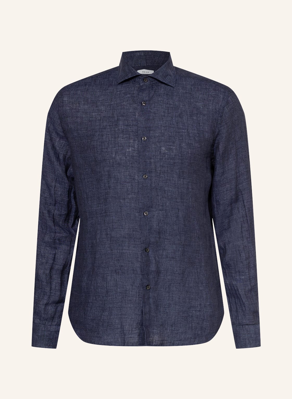 Reiss Leinenhemd Ruban Regular Fit blau Reiss Leinenhemd Ruban Regular Fit blau von REISS
