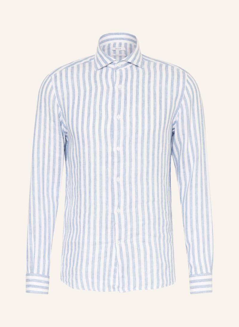 Reiss Leinenhemd Ruban Regular Fit blau von REISS