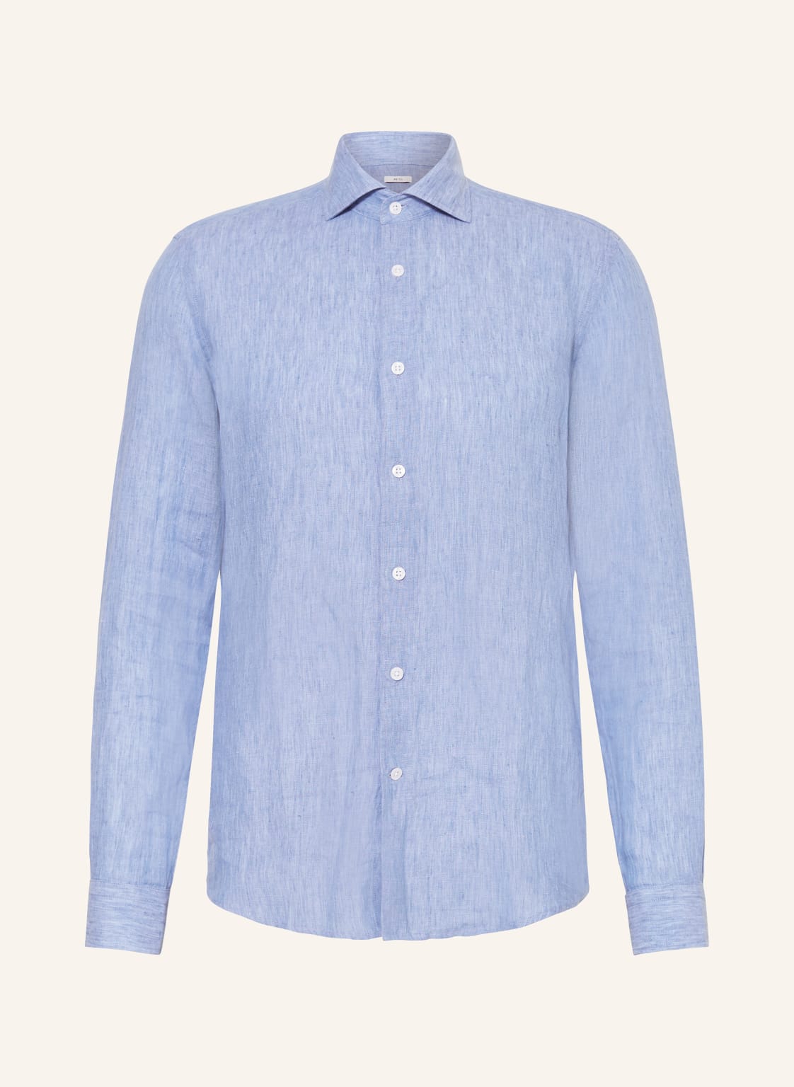 Reiss Leinenhemd Ruban Regular Fit blau von REISS