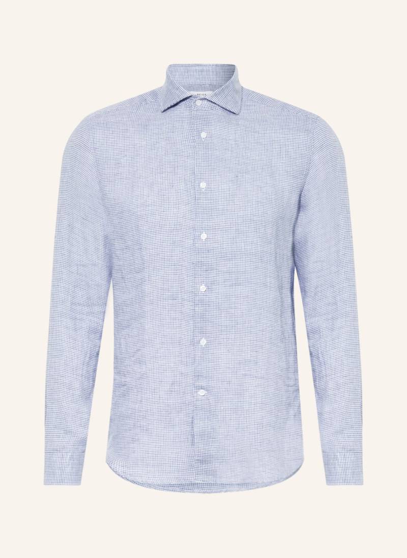 Reiss Leinenhemd Ruban Regular Fit blau von REISS