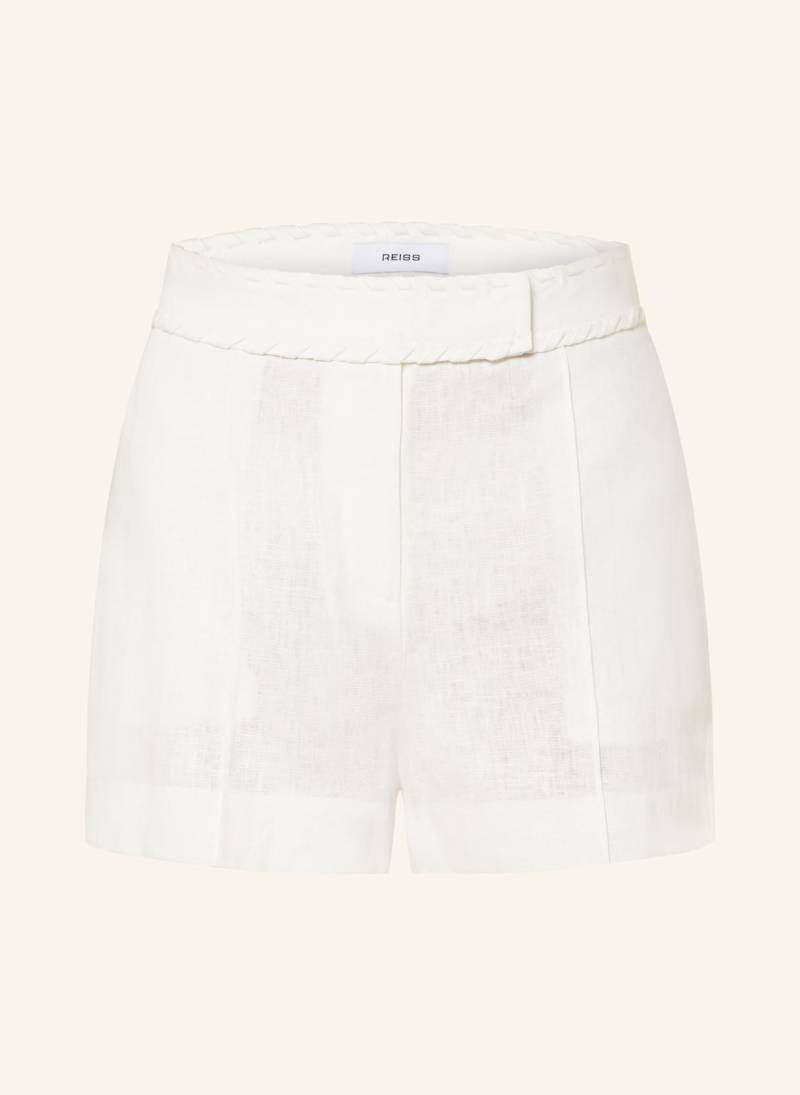 Reiss Leinenshorts Fawn weiss von REISS