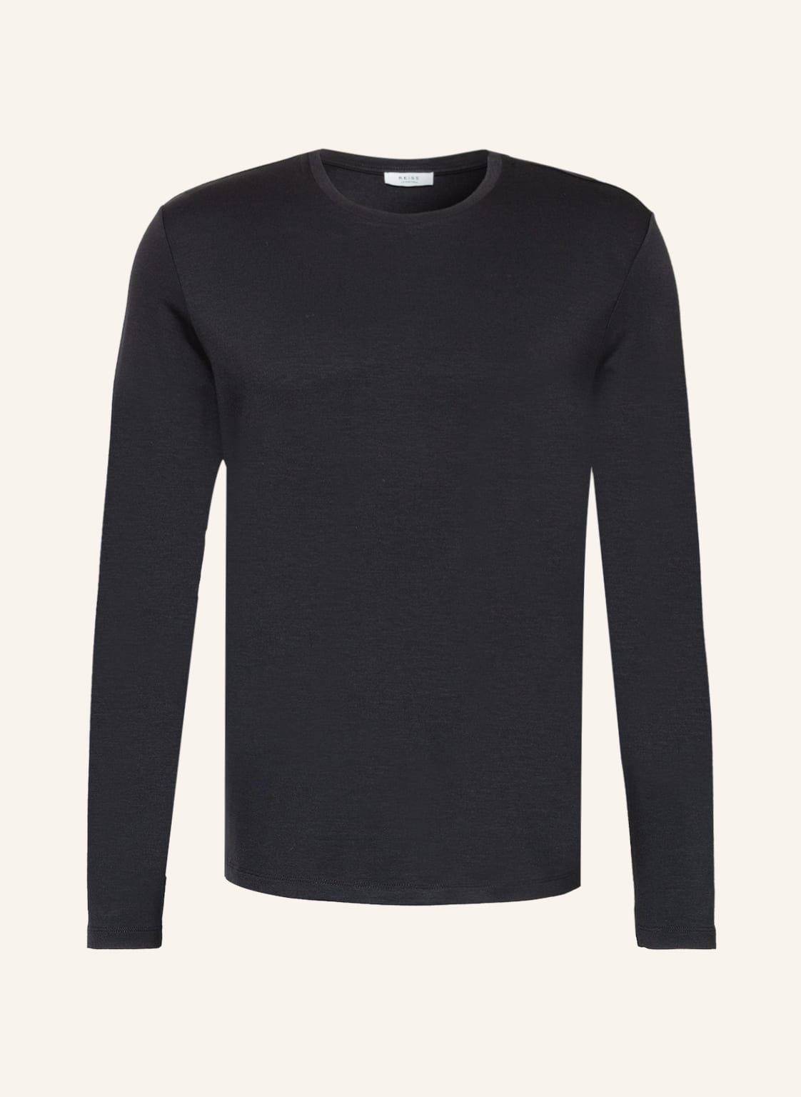 Reiss Longsleeve Armstrong schwarz von REISS