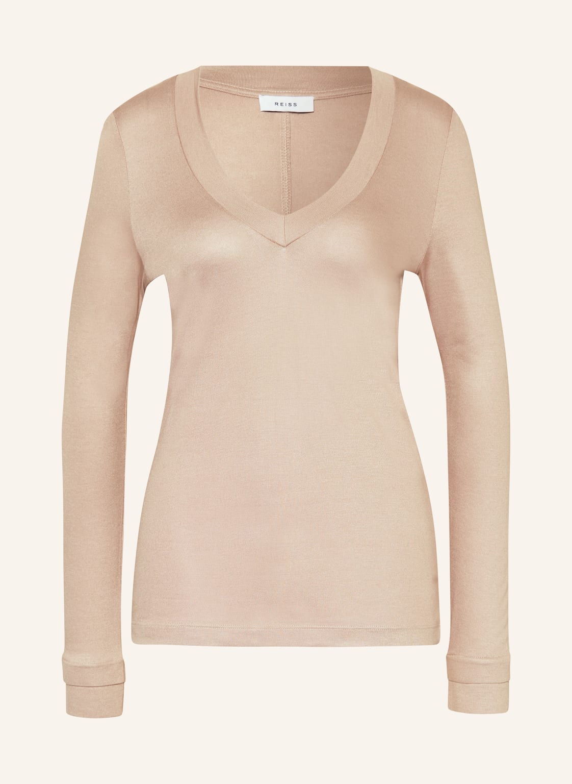 Reiss Longsleeve Brady braun von REISS