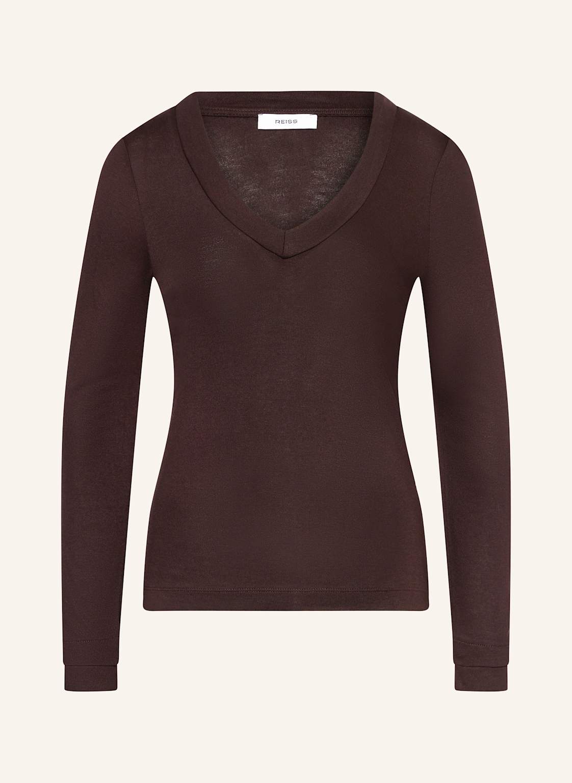 Reiss Longsleeve Brady braun Reiss Longsleeve Brady braun von REISS