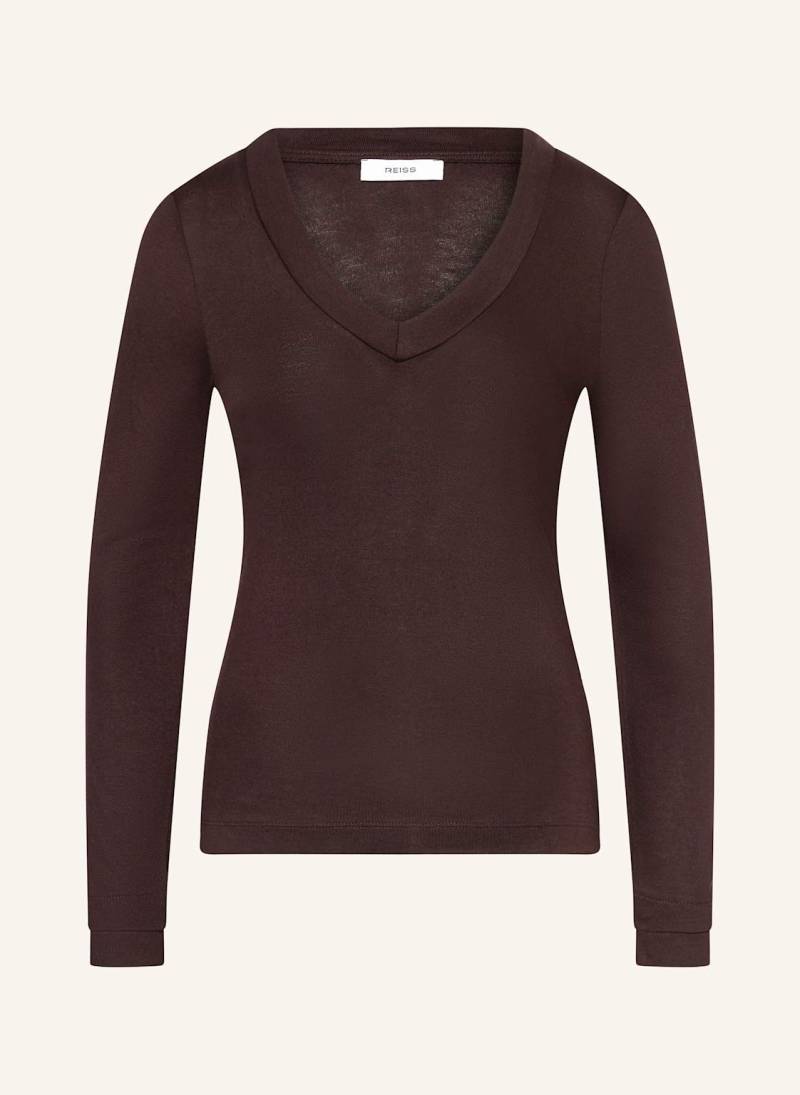 Reiss Longsleeve Brady braun Reiss Longsleeve Brady braun von REISS