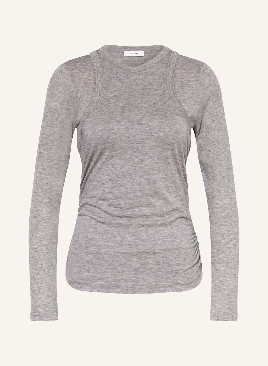 Reiss Longsleeve Charlie grau Reiss Longsleeve Charlie grau von REISS