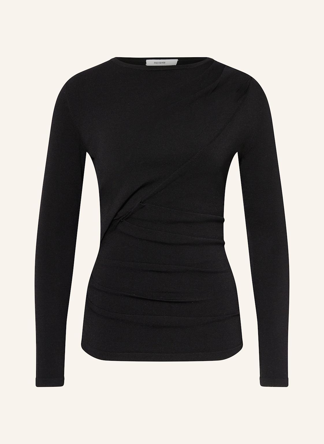 Reiss Longsleeve Rue schwarz von REISS