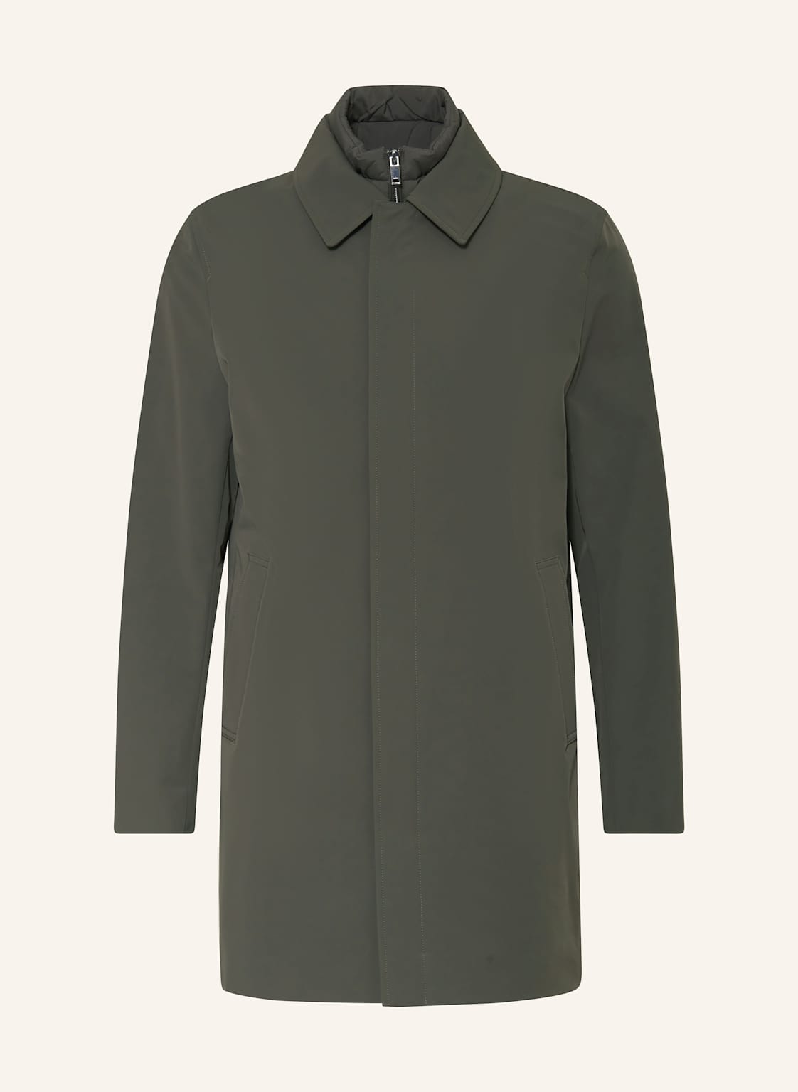 Reiss Mantel Logan Mit Herausnehmbarer Blende gruen Reiss Mantel Logan Mit Herausnehmbarer Blende gruen von REISS