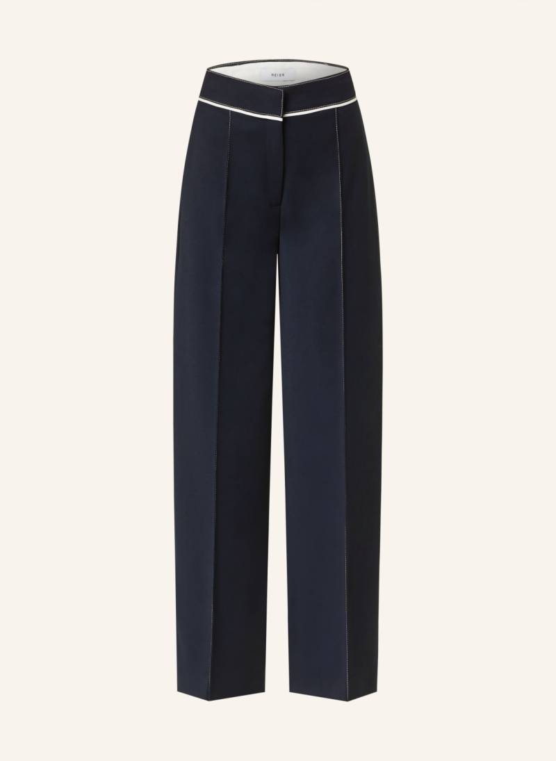 Reiss Marlenehose Oriel blau von REISS