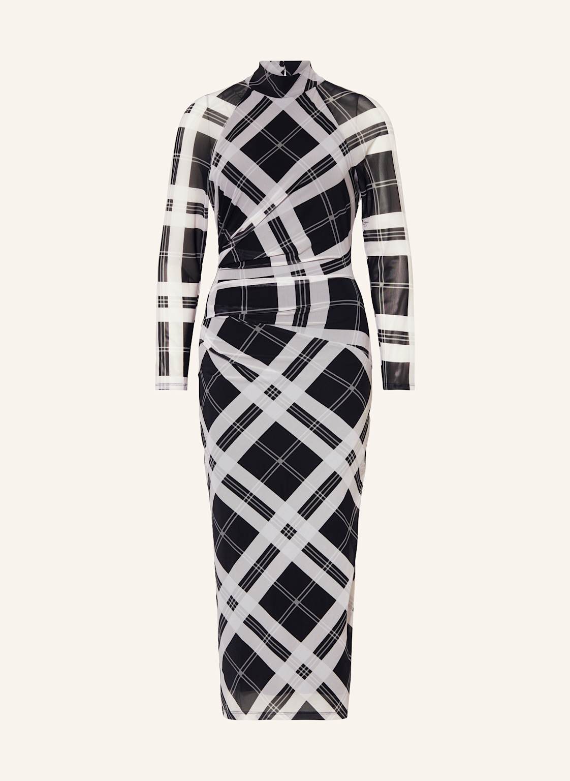 Reiss Mesh-Kleid Darla schwarz Reiss Mesh-Kleid Darla schwarz von REISS