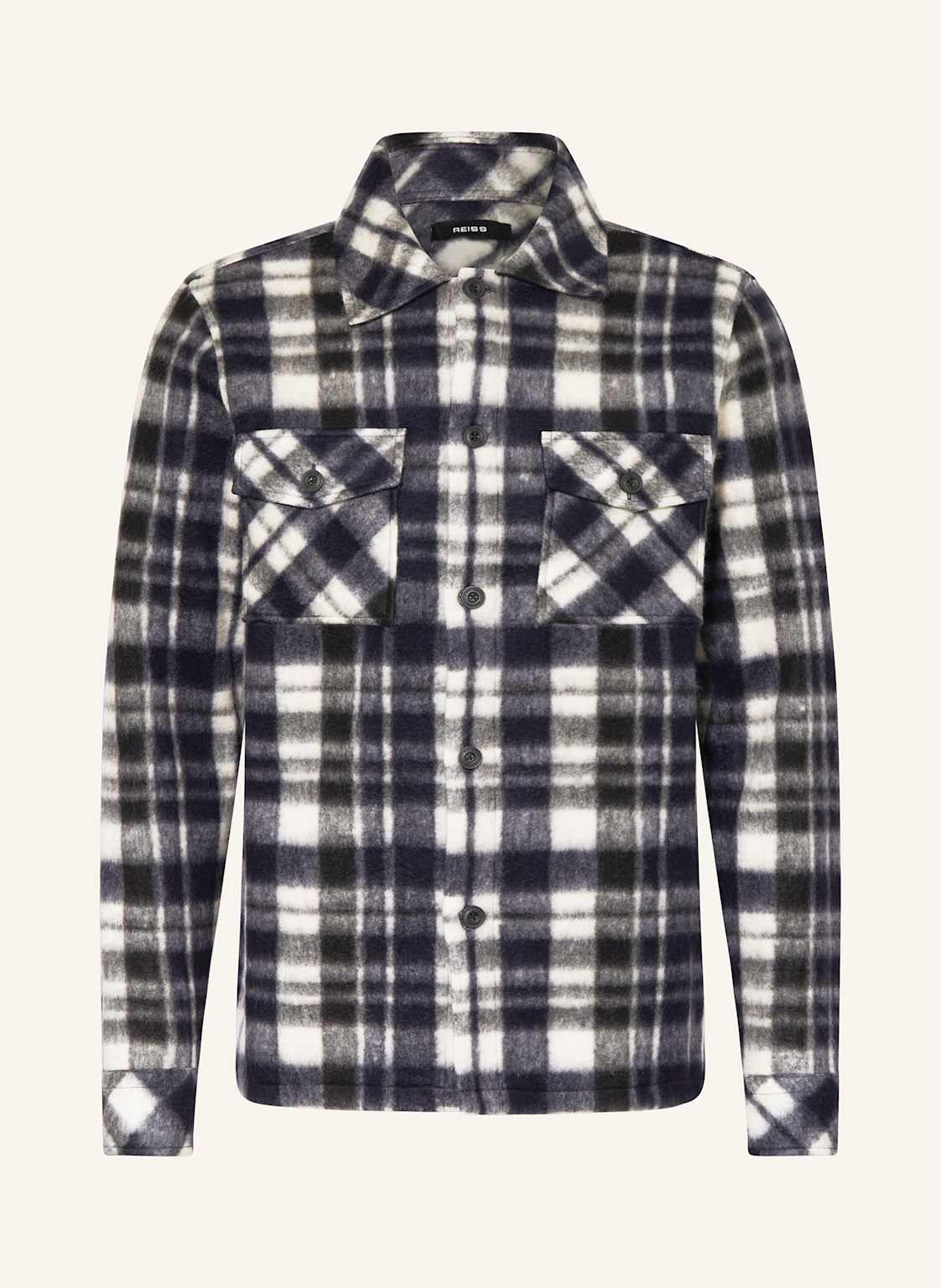 Reiss Overshirt blau Reiss Overshirt blau von REISS