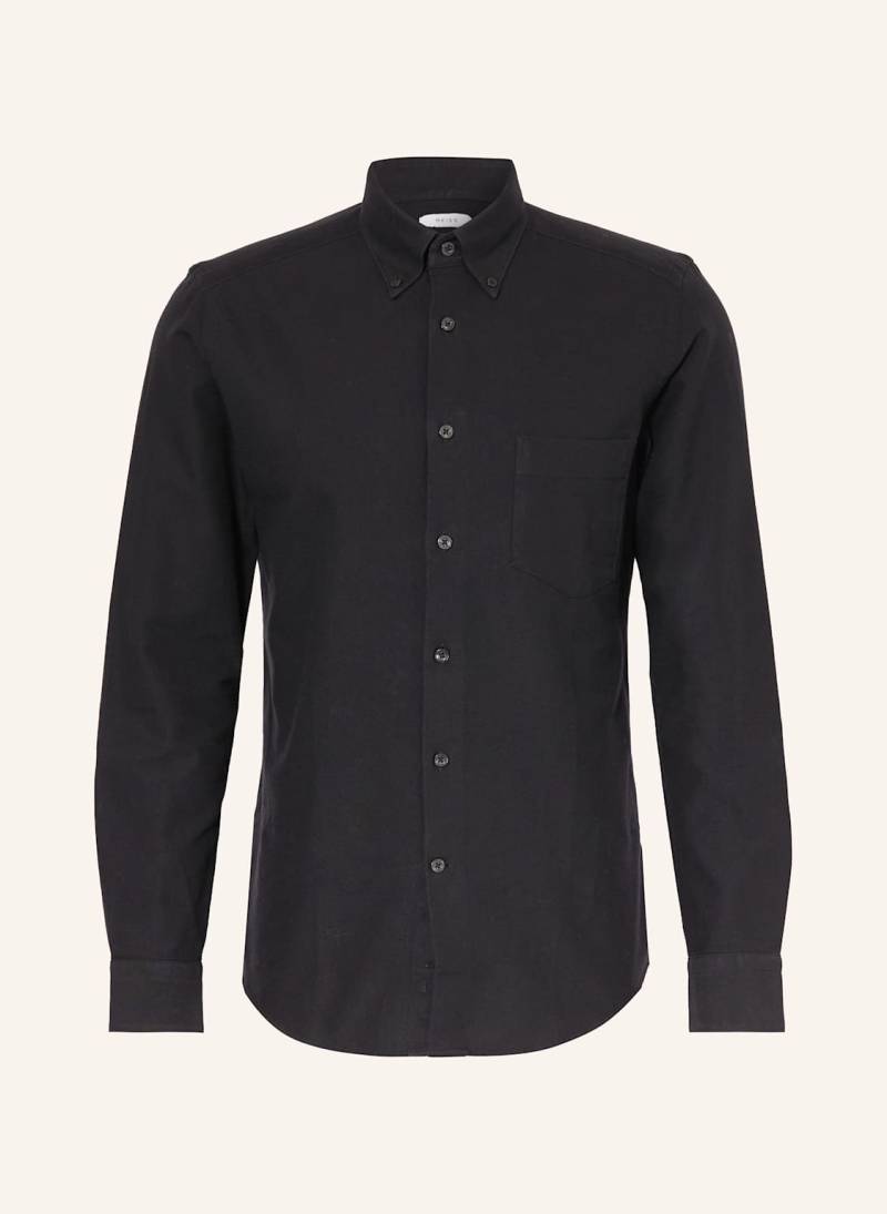 Reiss Oxfordhemd Greenwich Slim Fit schwarz von REISS