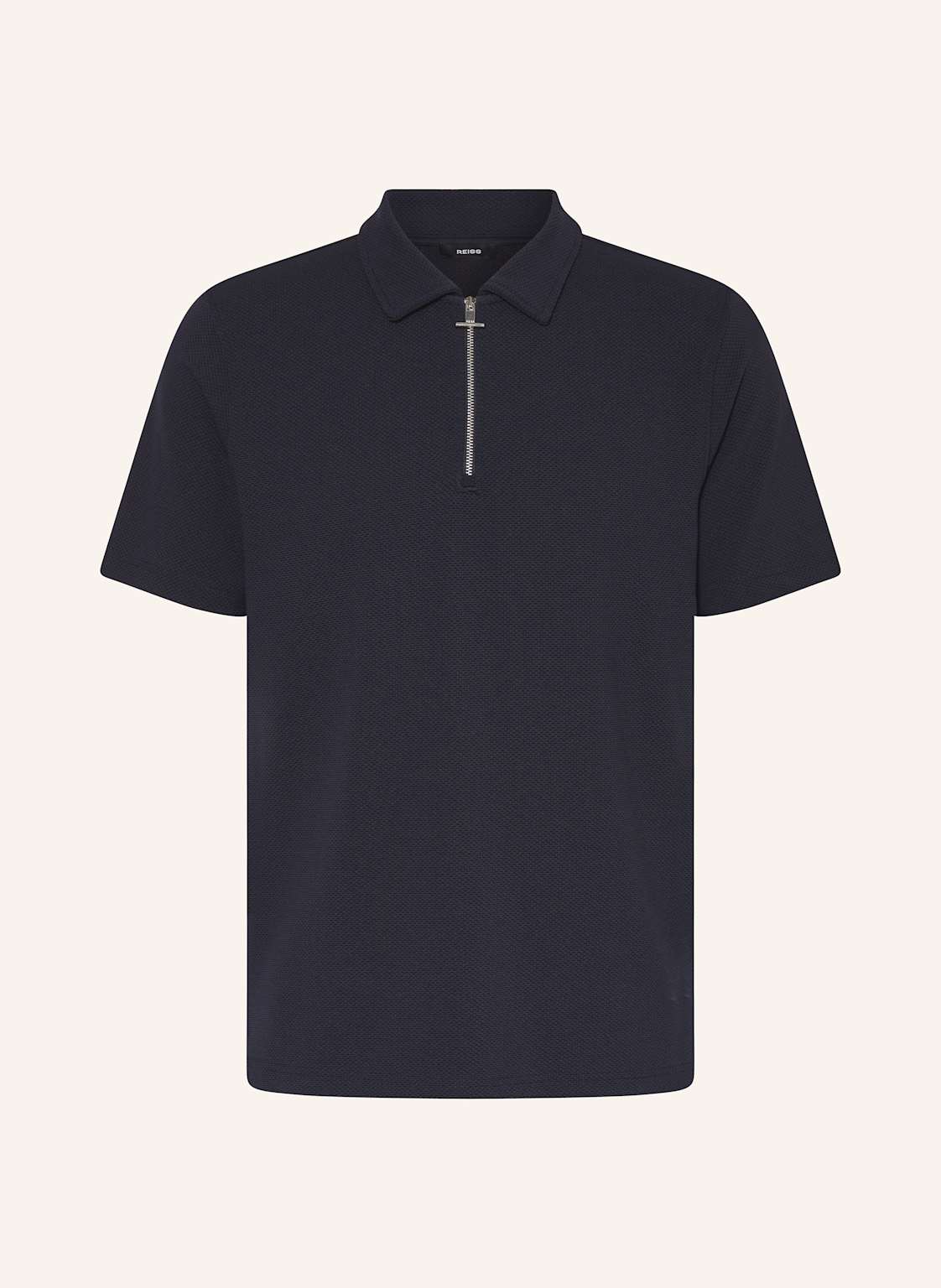 Reiss Piqué-Poloshirt Albany blau von REISS