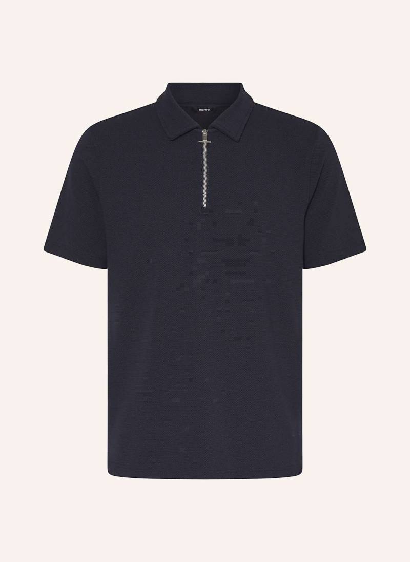 Reiss Piqué-Poloshirt Albany blau von REISS