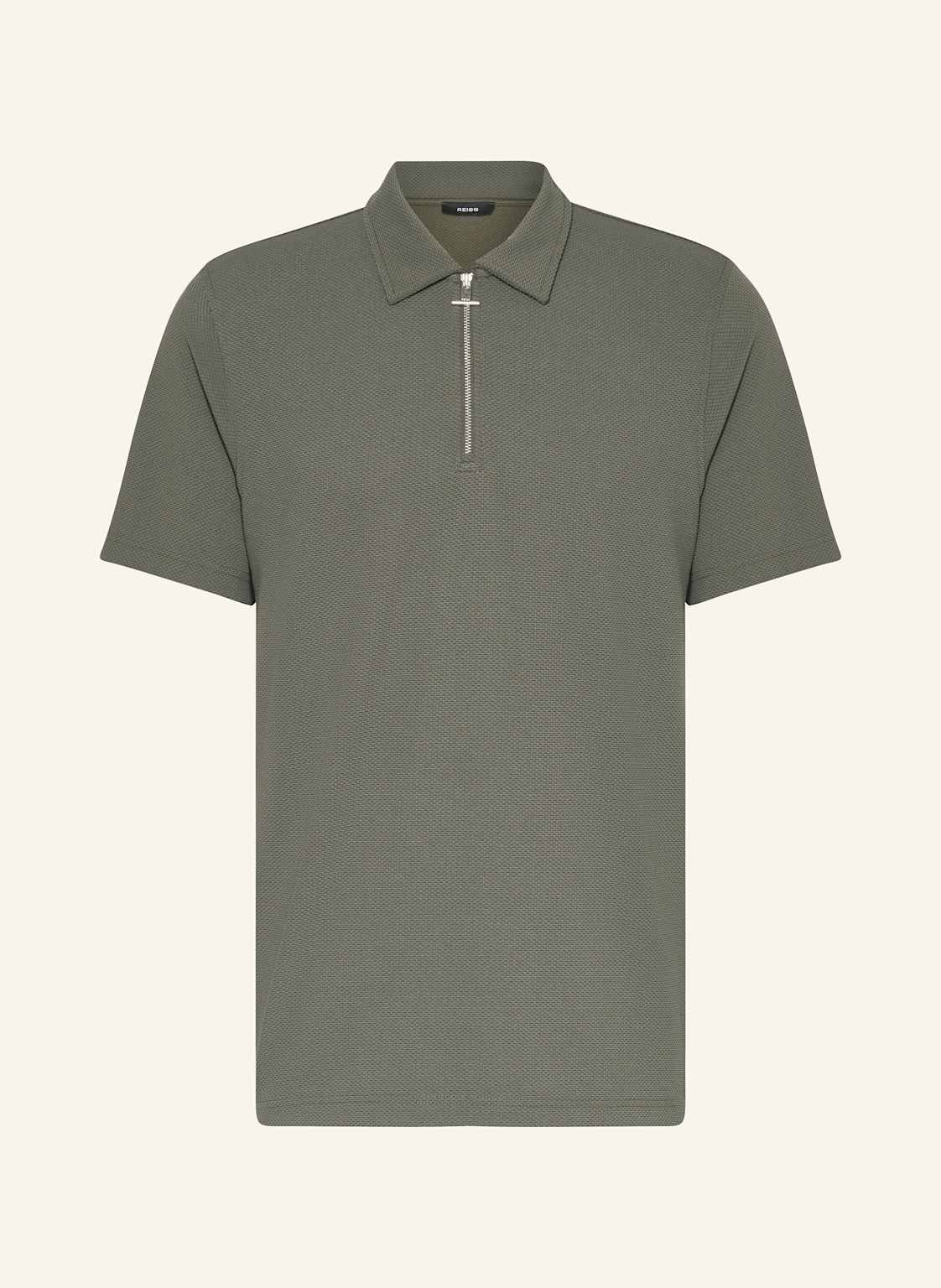 Reiss Piqué-Poloshirt Albany gruen von REISS