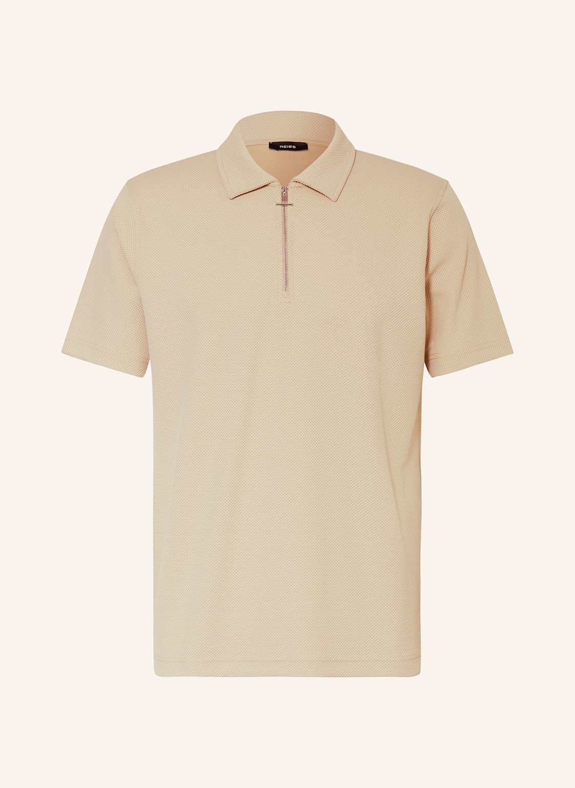 Reiss Piqué-Poloshirt beige von REISS