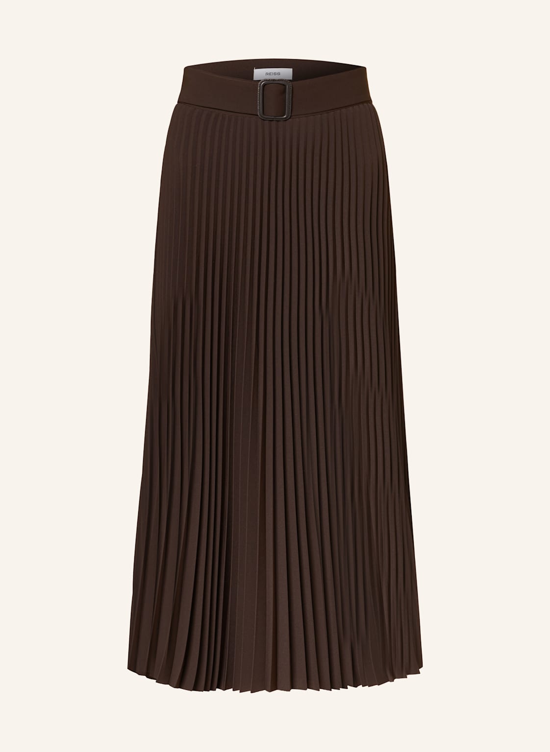 Reiss Plisseerock Ava braun Reiss Plisseerock Ava braun von REISS