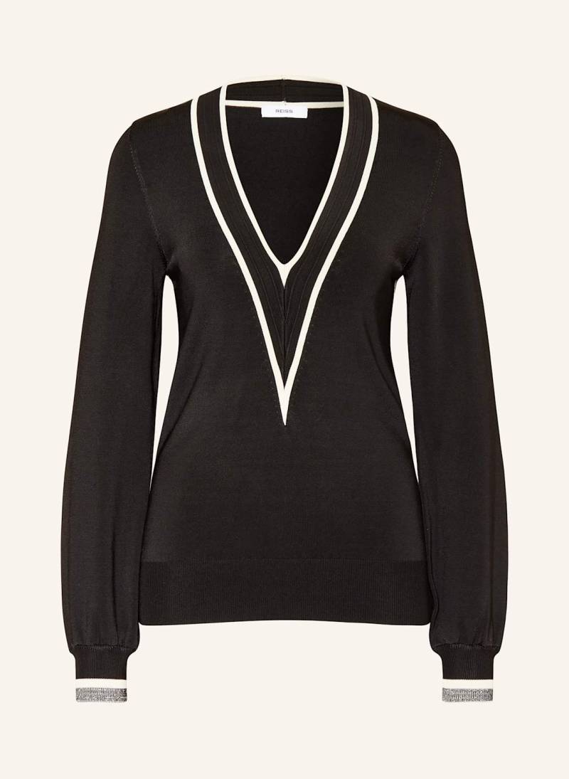 Reiss Pullover Faith schwarz von REISS