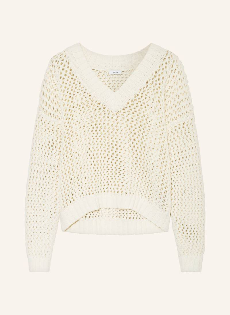 Reiss Pullover Larissa Mit Leinen weiss von REISS