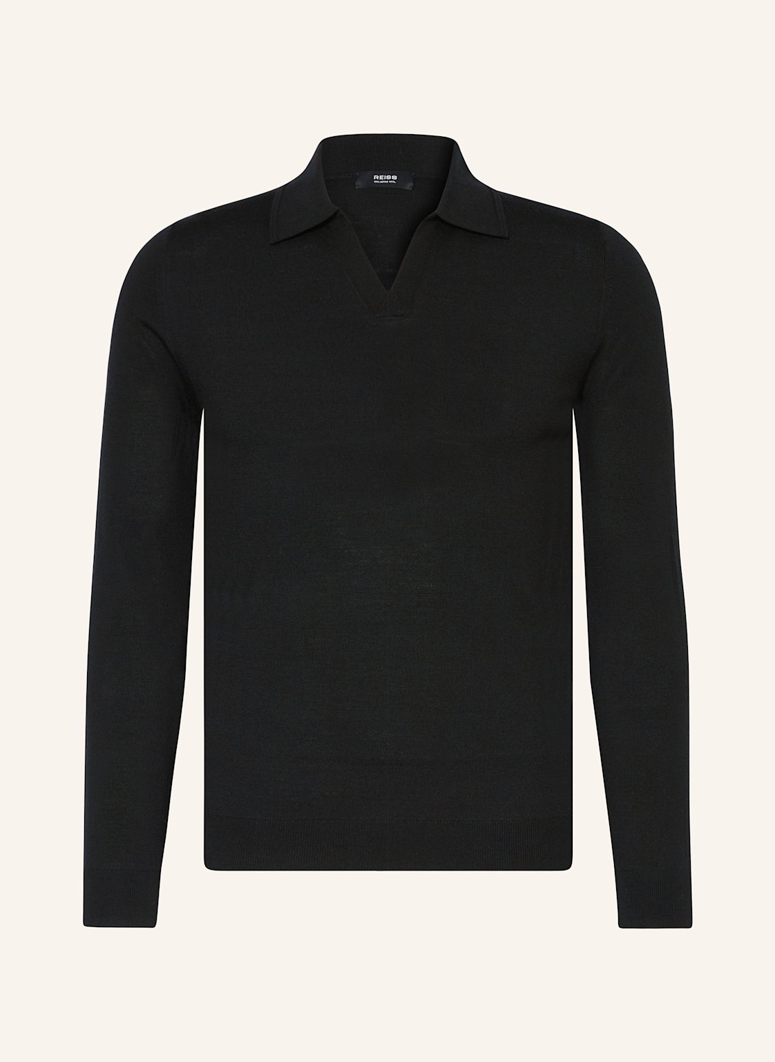 Reiss Pullover Milburn Aus Merinowolle schwarz von REISS