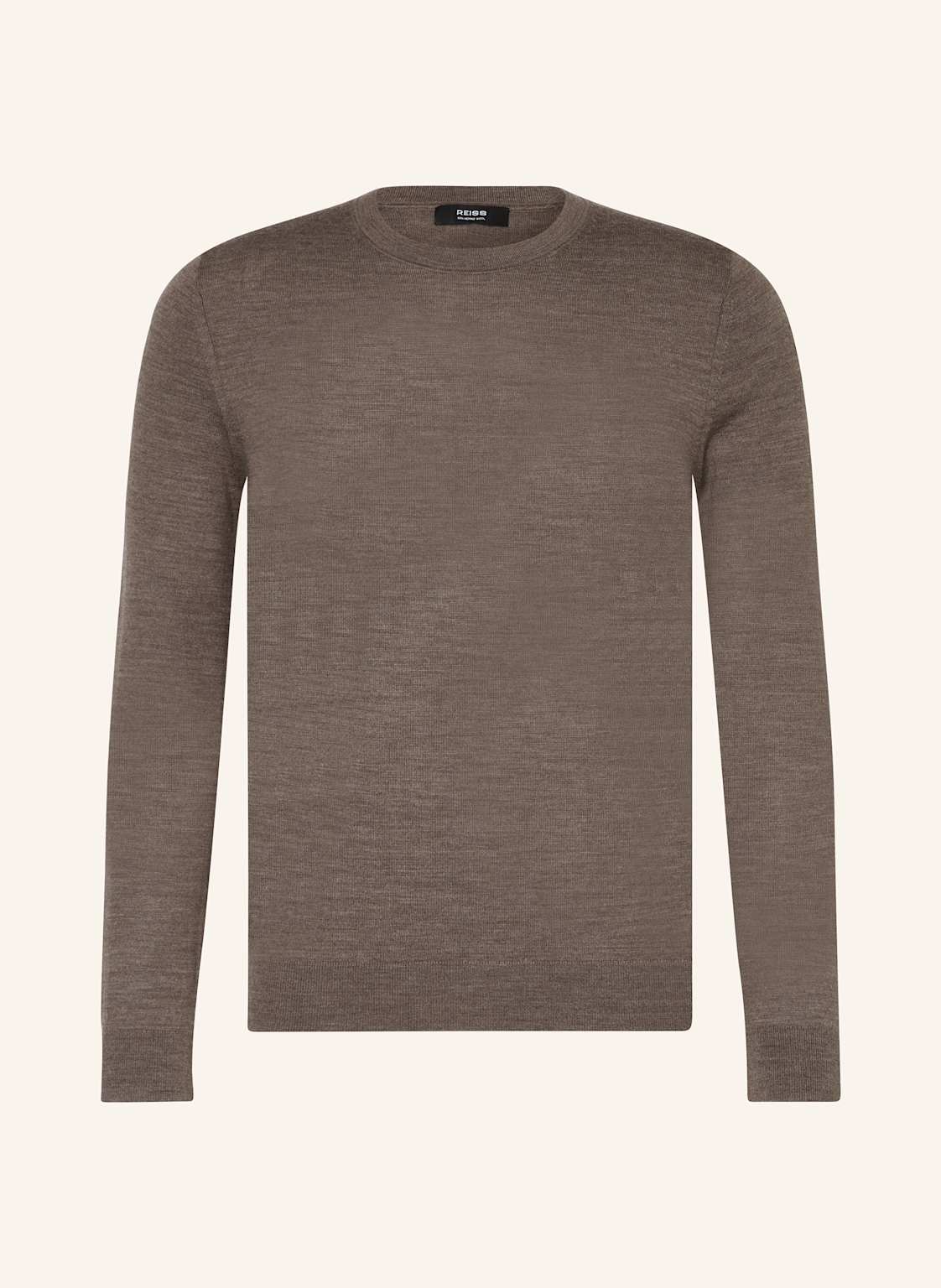 Reiss Pullover Wessex Aus Merinowolle braun von REISS