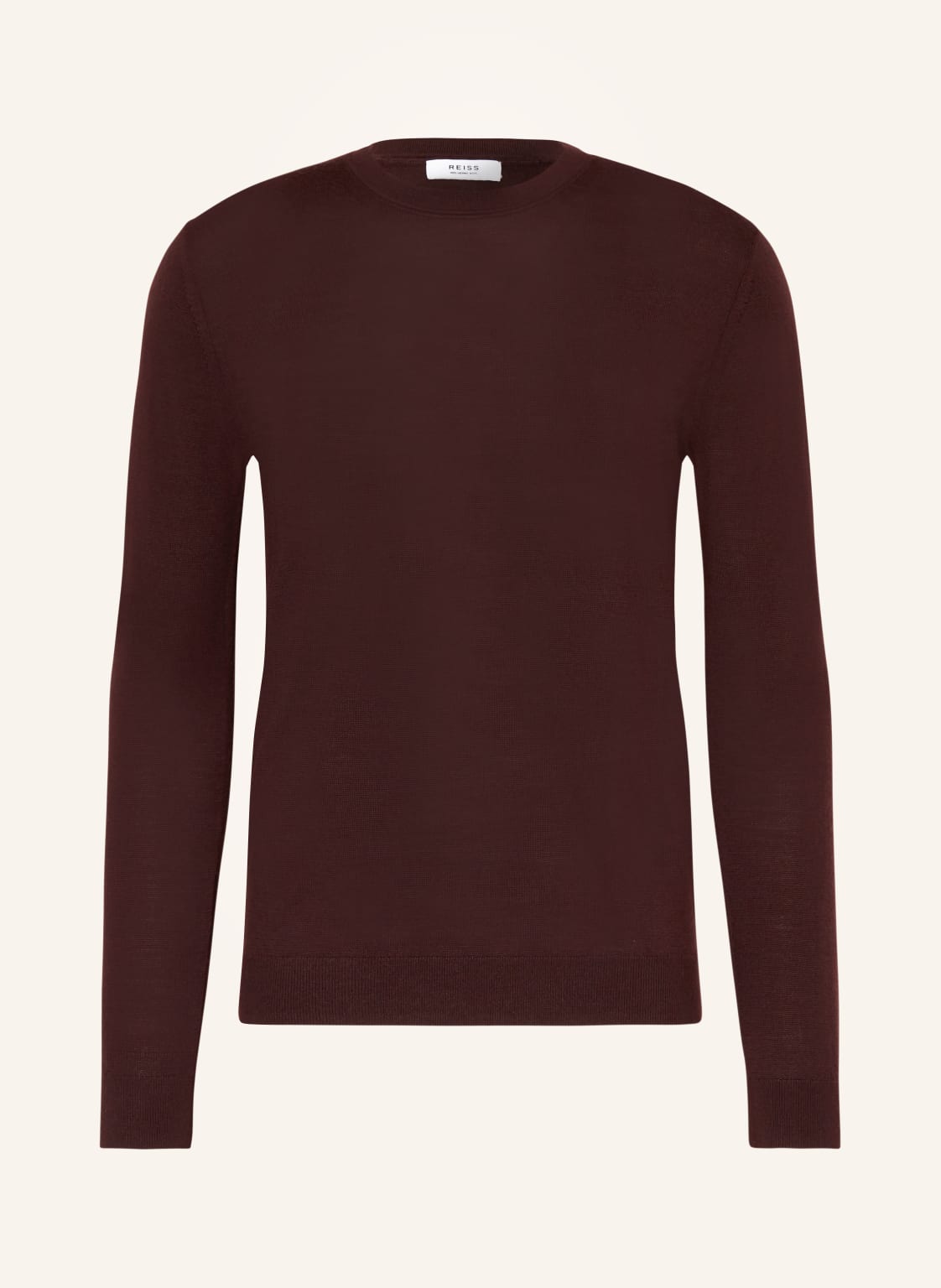 Reiss Pullover Wessex Aus Merinowolle rot von REISS