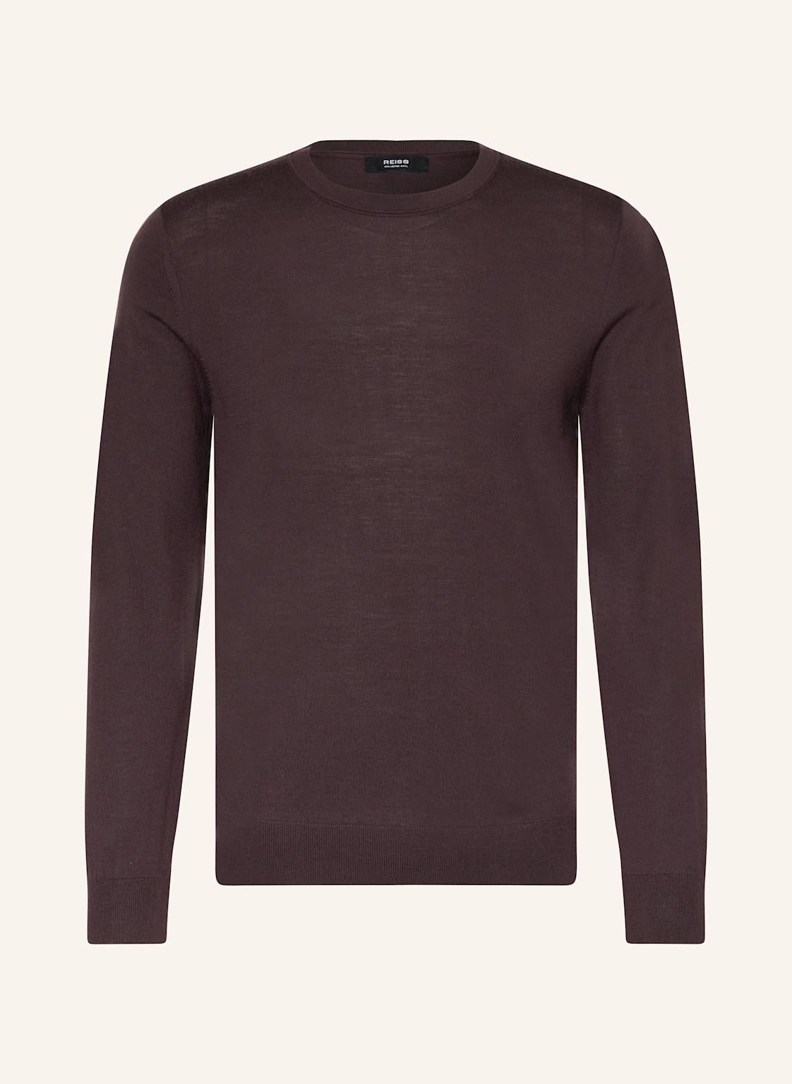 Reiss Pullover Wessex Aus Merinowolle rot von REISS