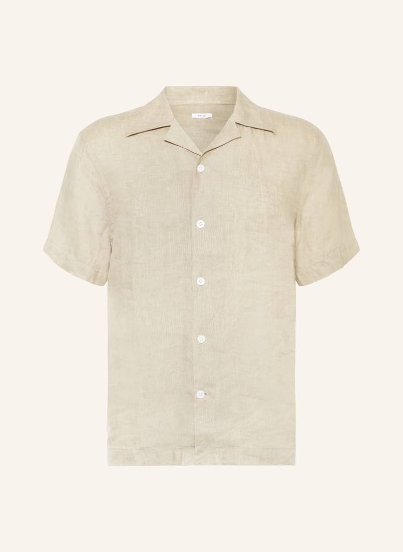 Reiss Resorthemd Beldi Relaxed Fit Aus Leinen gruen von REISS