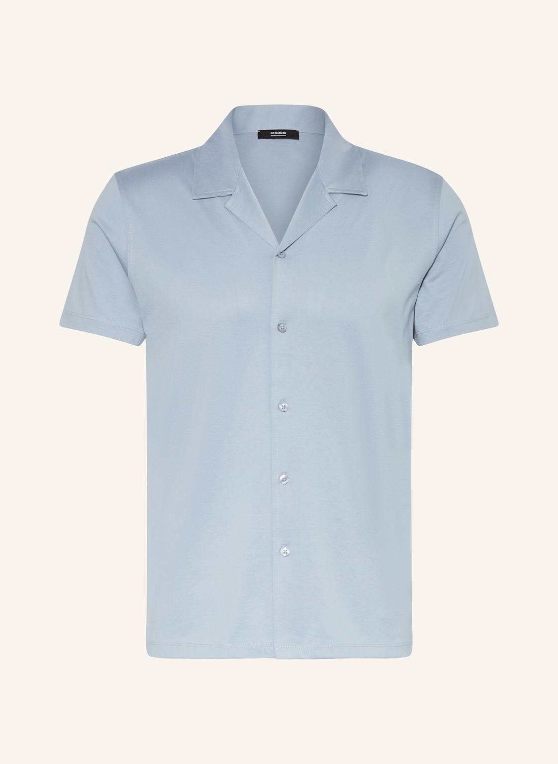 Reiss Resorthemd Caspa Slim Fit Aus Jersey blau Reiss Resorthemd Caspa Slim Fit Aus Jersey blau von REISS