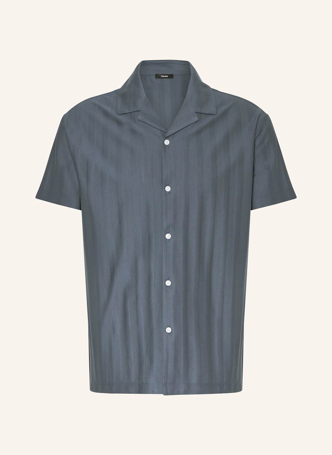 Reiss Resorthemd Sampson Regular Fit blau von REISS