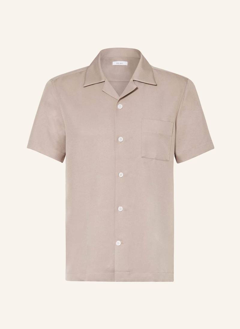 Reiss Resorthemd Tokyo Regular Fit braun von REISS