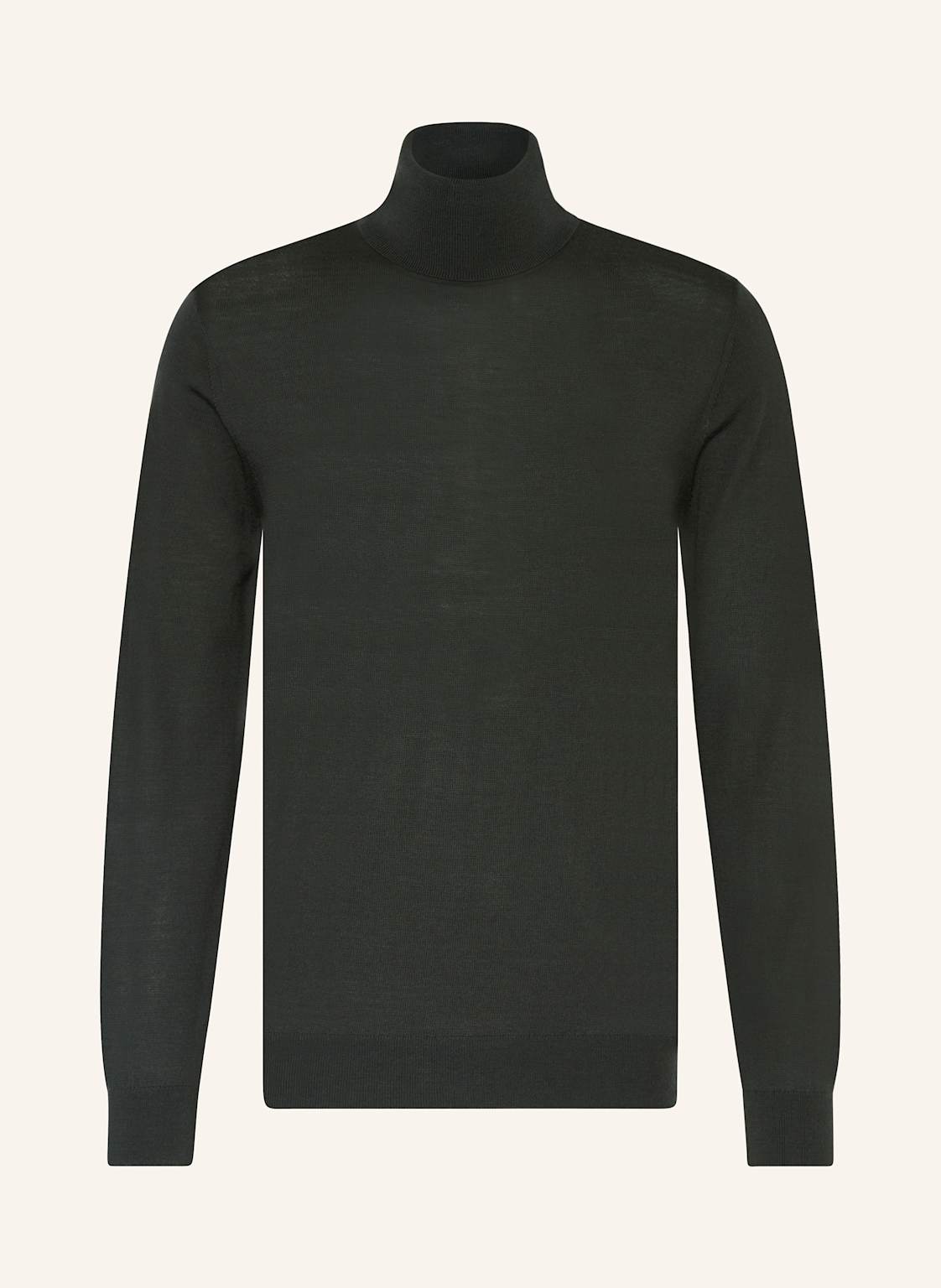 Reiss Rollkragenpullover Caine Aus Merinowolle gruen von REISS