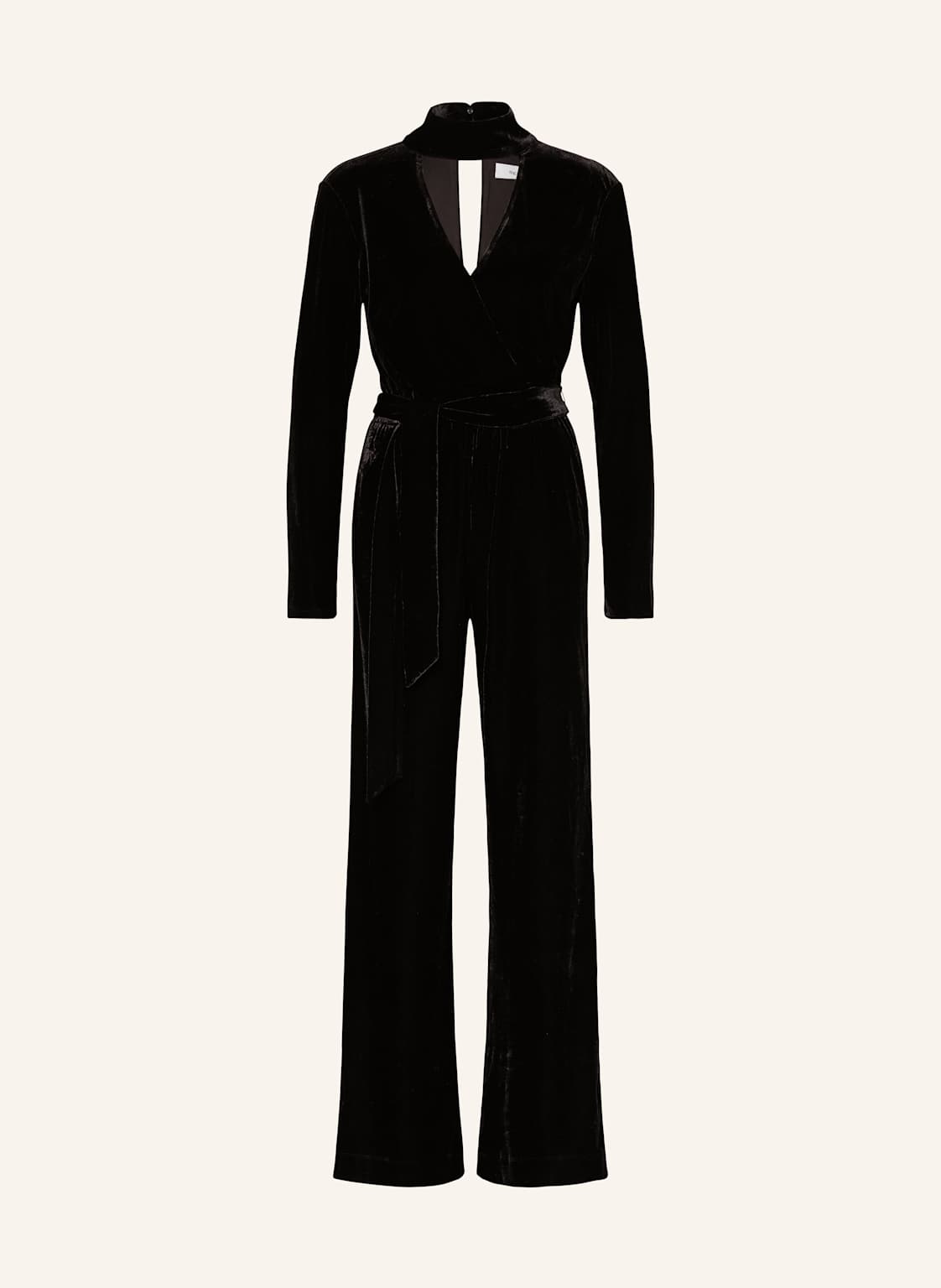 Reiss Samt-Jumpsuit schwarz Reiss Samt-Jumpsuit schwarz von REISS