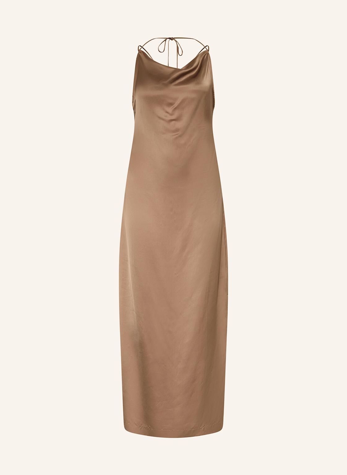Reiss Satinkleid Lilah beige Reiss Satinkleid Lilah beige von REISS
