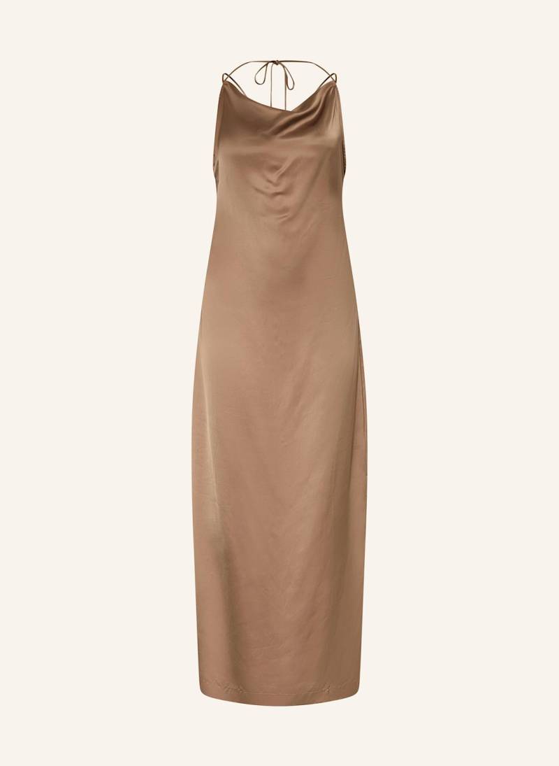 Reiss Satinkleid Lilah beige von REISS