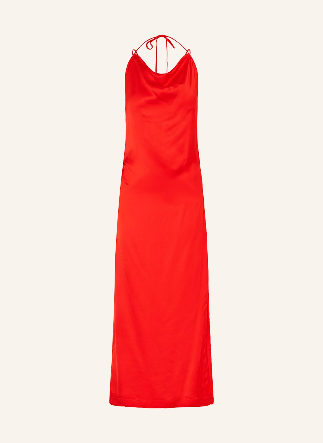 Reiss Satinkleid Lilah orange von REISS