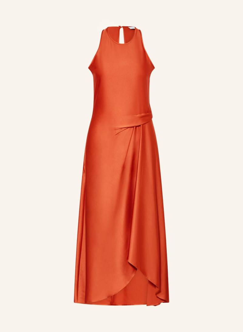 Reiss Satinkleid Micah orange von REISS