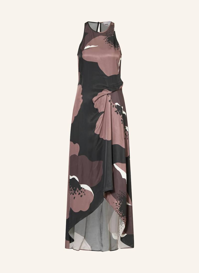 Reiss Satinkleid Michalie braun von REISS