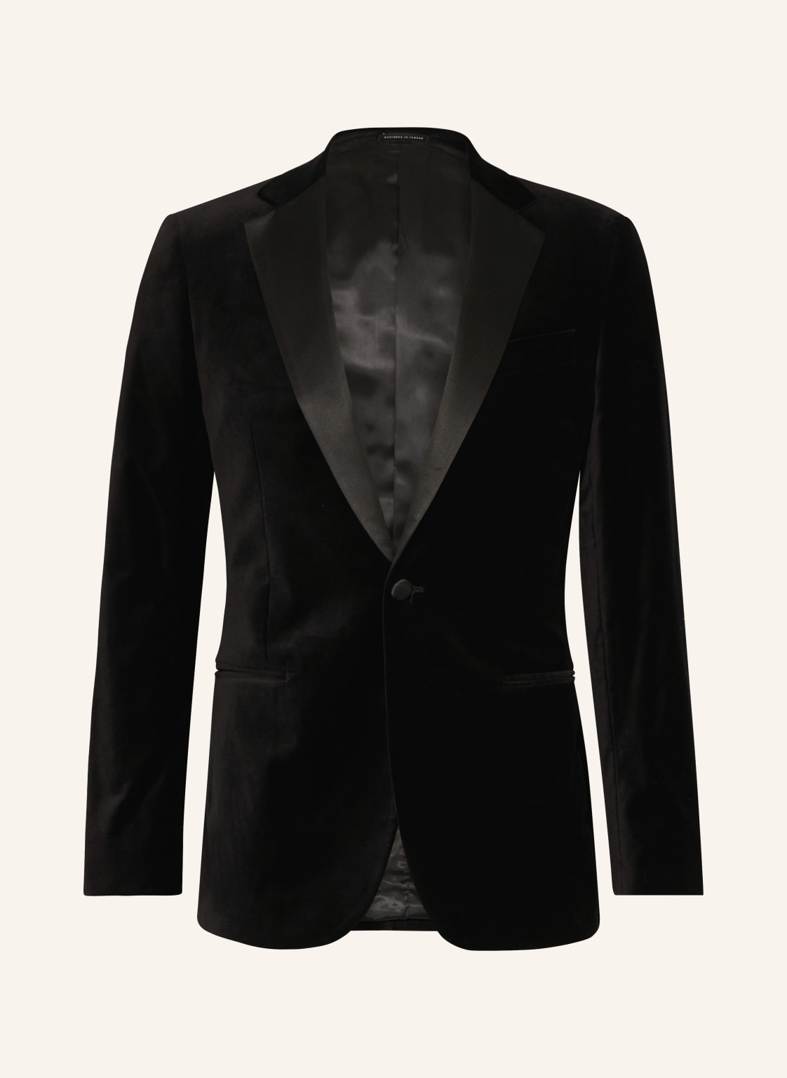Reiss Smoking-Sakko Ace Regular Fit Aus Samt schwarz Reiss Smoking-Sakko Ace Regular Fit Aus Samt schwarz von REISS