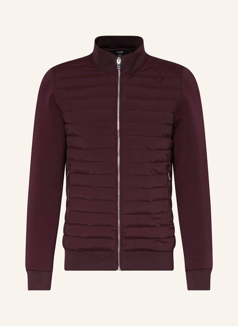 Reiss Steppjacke Im Materialmix rot von REISS