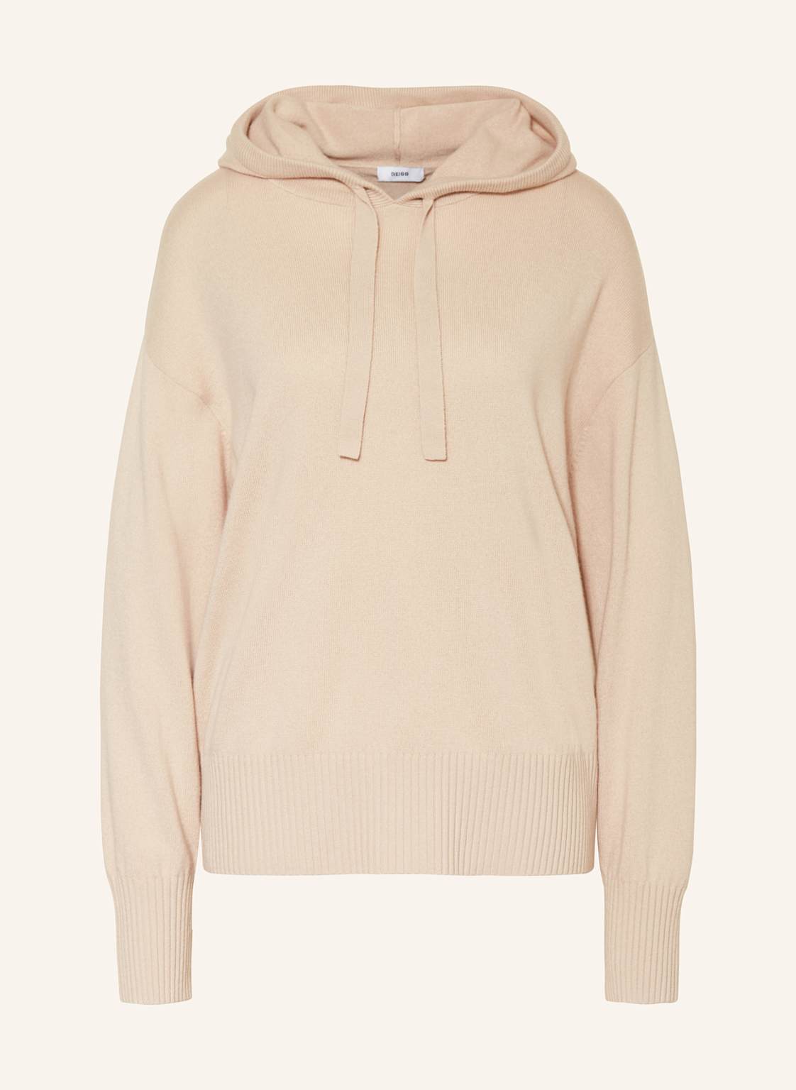 Reiss Strick-Hoodie Sammie beige Reiss Strick-Hoodie Sammie beige von REISS