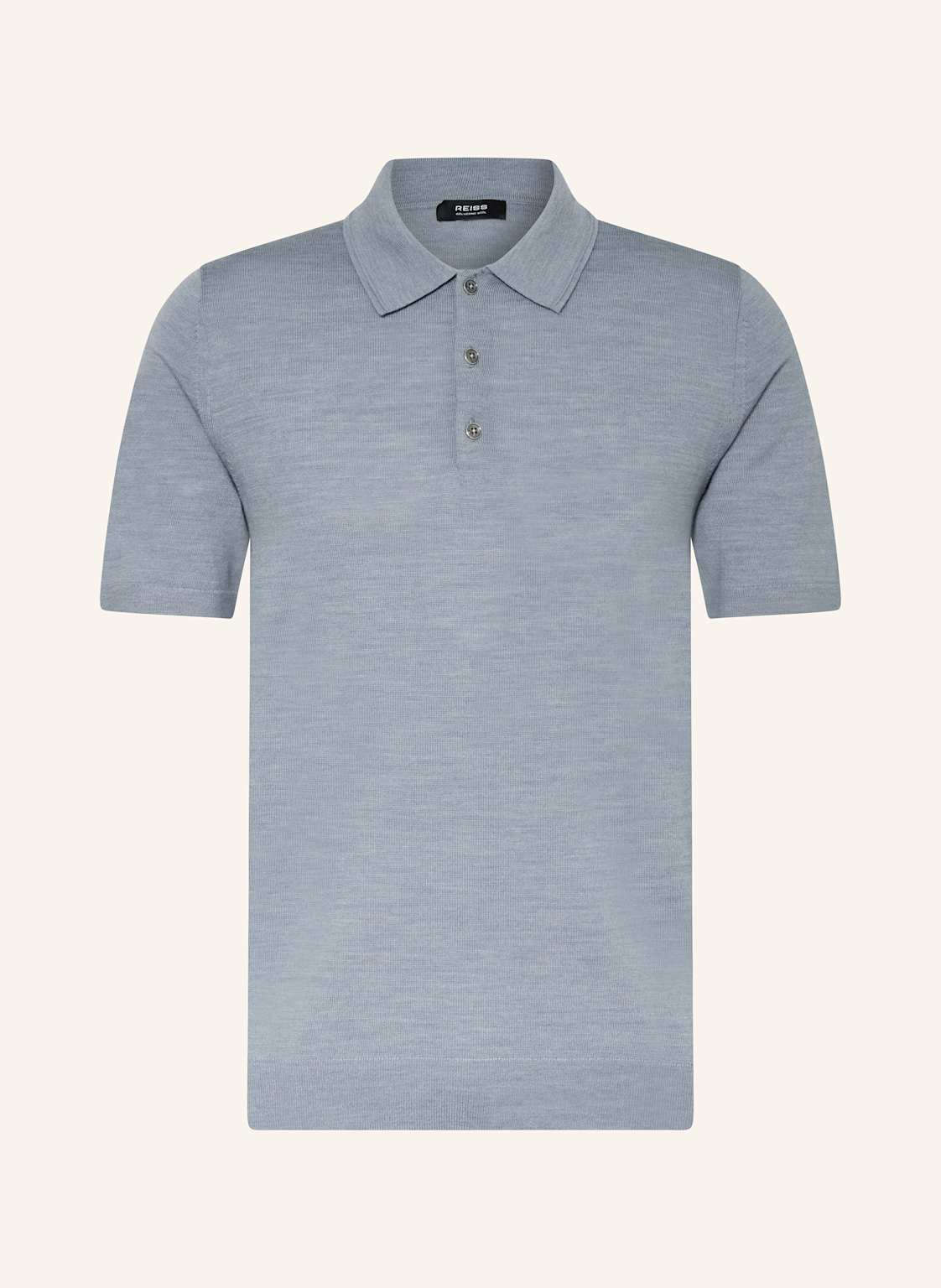 Reiss Strick-Poloshirt Manor blau Reiss Strick-Poloshirt Manor blau von REISS