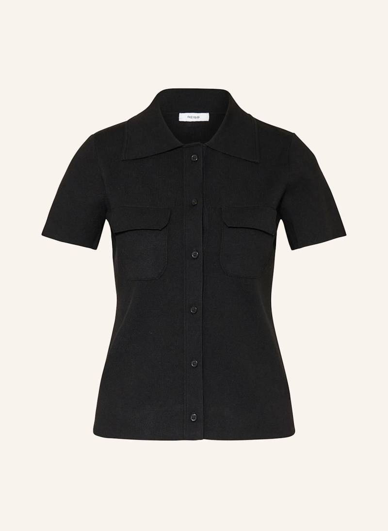 Reiss Strickbluse schwarz Reiss Strickbluse schwarz von REISS